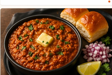 Signature Mumbai style pav bhaji